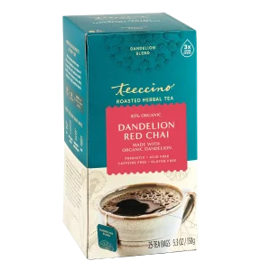 DANDELION RED CHAI TEA BAGS