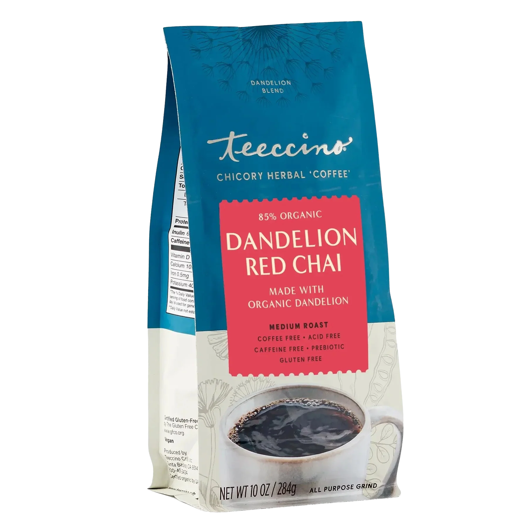DANDELION RED CHAI CHICORY GROUND