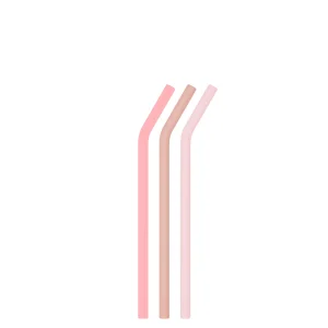 CHAMPAGNE PINKS STRAWS