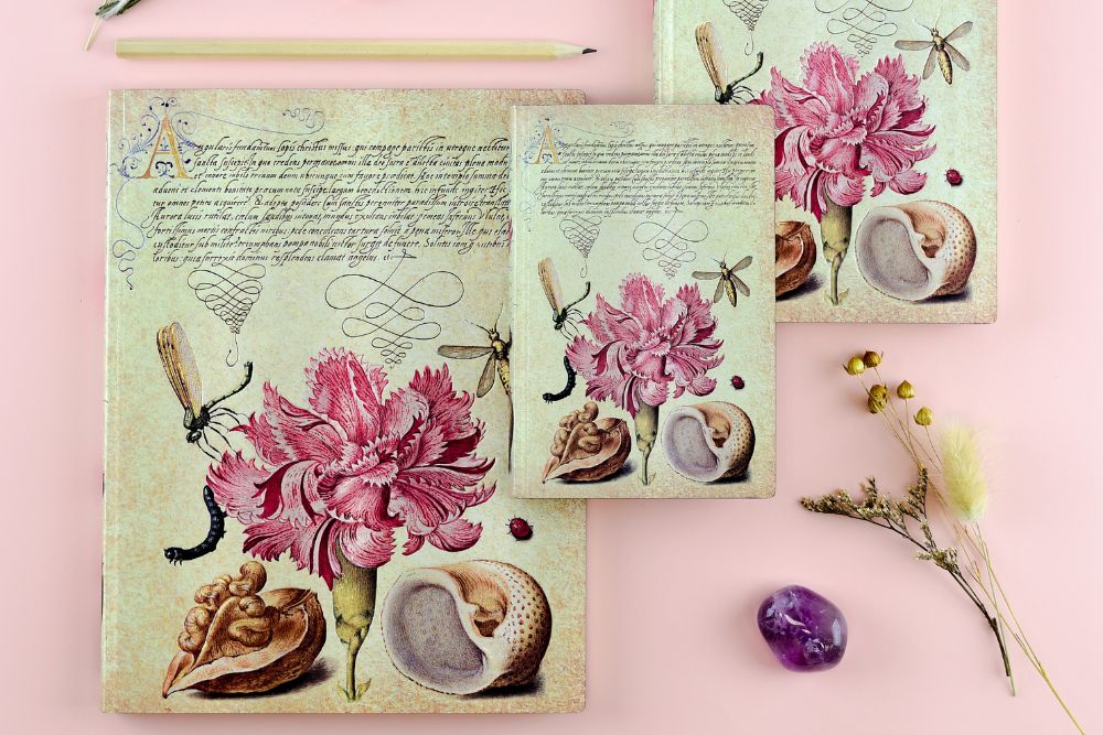 PINK CARNATION FLEXI NOTEBOOK - Image 2