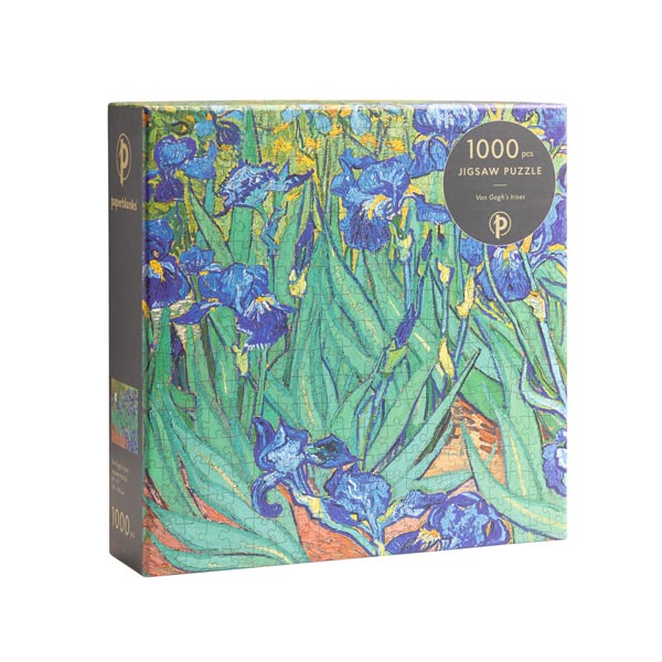 VAN GOGH'S IRISES JIGSAW PUZZLE