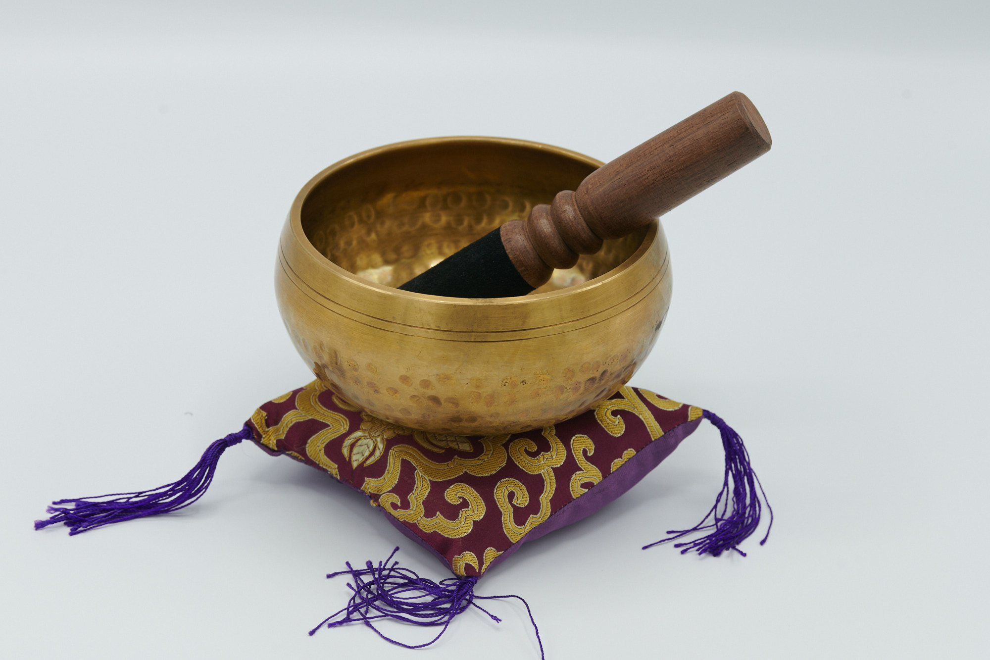 HAMMERED HIMALAYAN SINGING BOWL SET